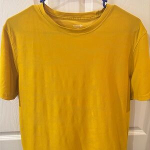 Men’s active Tshirt 
Size Medium yellow in color